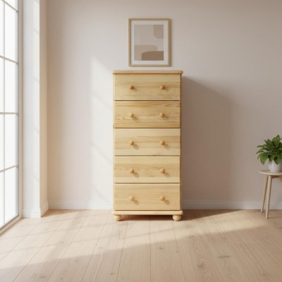 Commode Armoire haute Armoires Bois massif Commode Meubles en bois massif Bois massif neuf