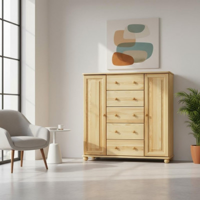 Buffet Commode Armoire Meubles Commodes en bois massif Armoires neuves Buffet