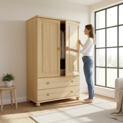 Coffret de commode solide Meuble d'appui neuf Buffet coffret d'appui Armoire Armoires en bois massif