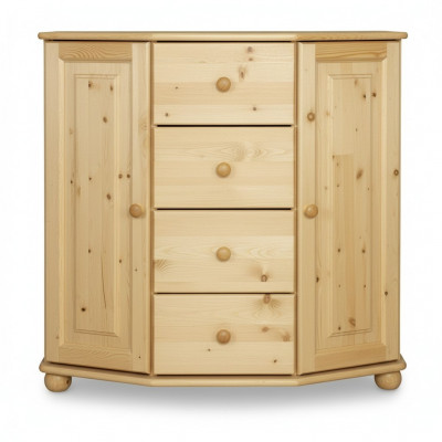 Commode Commode en bois massif Armoires en bois véritable Commodes neuves Buffet Mobilier Armoire Buffet