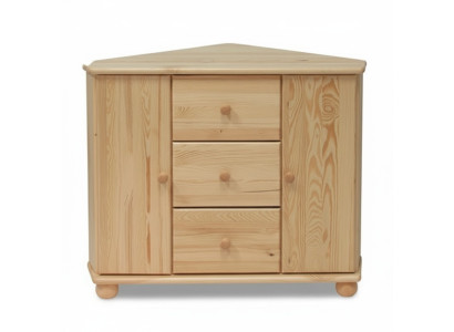 Commode commode d'angle Coin Coin Commodes commode en bois massif Bois Artisanat