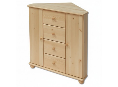 Armoire d'angle Armoire Étagère Commode Commode d'armoire Poitrine de commode Commode d'angle Buffet massif neuf
