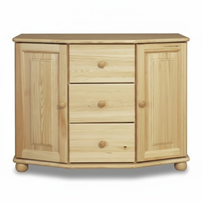 Coffret de garde-robe solide Commode Buffet Mobilier Commodes en bois massif Armoires neuves Buffet