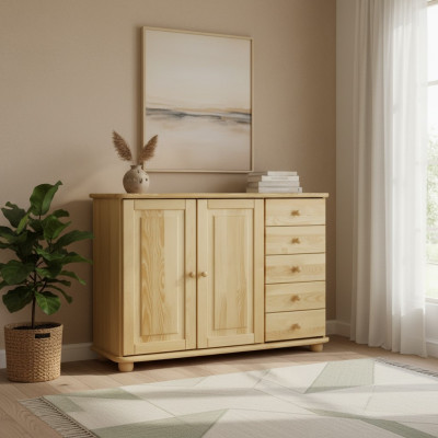 Commode solide Armoire Meubles Commodes en bois massif Armoires neuves Penderie