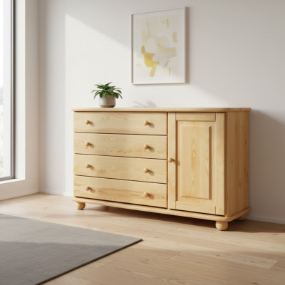 Commode Commode solide neuve Buffet Meuble Armoire En bois massif Buffets
