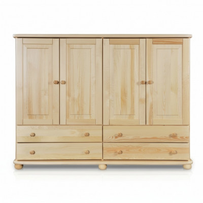 Commode Design Lowboard Buffet Armoire en vrai bois Buffet Commodes Buffet