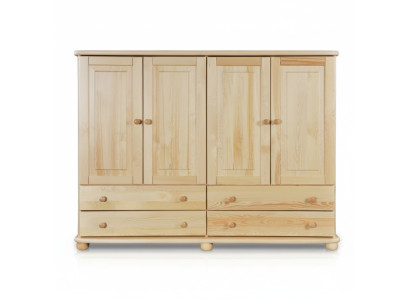 Commode Design Lowboard Buffet Armoire en vrai bois Buffet Commodes Buffet