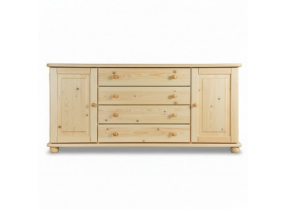 Buffet Commode en bois massif Buffet Armoire Mobilier Commodes en bois Massif Buffet Bas nouveau