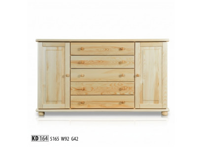 Commode solide Buffet Armoire Mobilier Commodes Bois véritable Armoires neufs Buffet