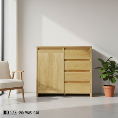 Tiroirs Coffre de tiroirs Armoires neufs Buffet Meubles Armoire Buffet Bois massif