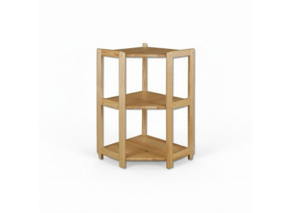 Étagère d'angle Bibliothèque Étagère murale Salon Étagères en bois massif Étagères d'angle Bureau