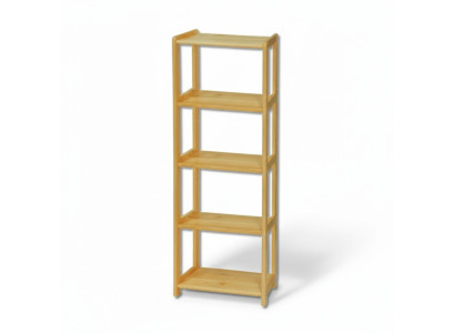 Étagère murale en bois, bibliothèque, étagère de rangement, armoire, étagère debout de bureau en bois massif neuve