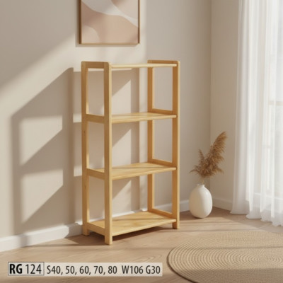 Étagère bibliothèque Étagère Armoire de rangement en bois neuf Meuble artisanal