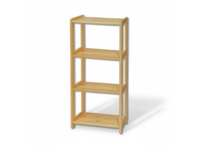 Étagère bibliothèque Étagère Armoire de rangement en bois neuf Meuble artisanal