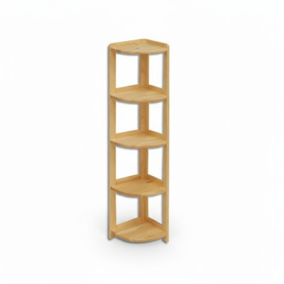 Étagère d'angle Étagère à livres Salon Étagère murale en bois massif Étagères d'angle Bureau nouveau