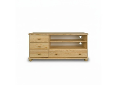 Meuble de télévision Bahut en bois Commode Buffets Salon Commodes 124cm Meuble massif