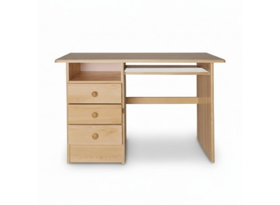 Bureau en bois véritable Table solide Mobilier de bureau Bureaux en bois massif Table en bois