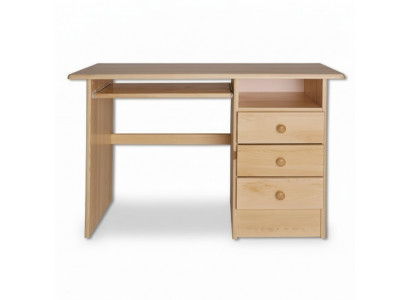 Bureau en bois massif Table en bois massif Meuble de bureau Bureau massif
