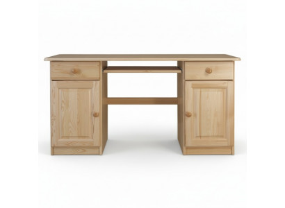 Bureau table en bois Bureau de bureau Table Mobilier de bureau Bois massif Bureau d'ordinateur