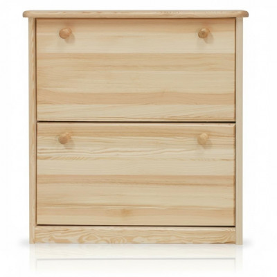 Compartiment à chaussures Commode en bois massif Meuble Bascule à chaussures Étagère à chaussures Étagère