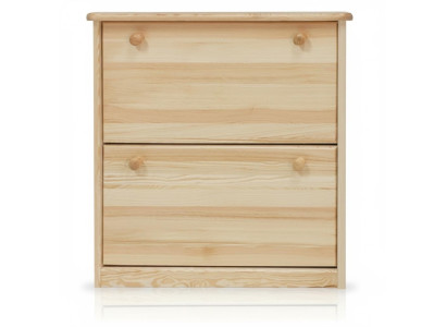 Compartiment à chaussures Commode en bois massif Meuble Bascule à chaussures Étagère à chaussures Étagère