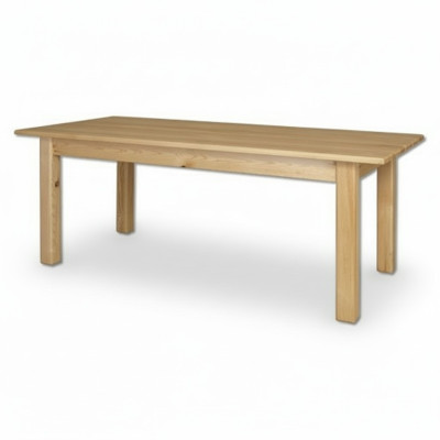 Table Table à manger Meubles massifs Salle à manger 200x90cm Bois véritable Bois massif nouvelles Tables