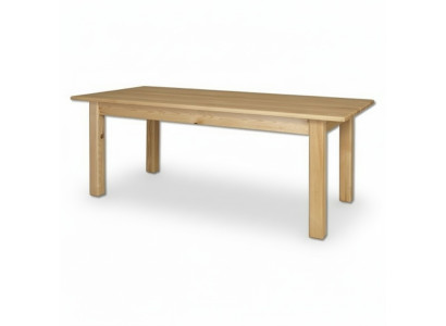 Table Table à manger Meubles massifs Salle à manger 200x90cm Bois véritable Bois massif nouvelles Tables