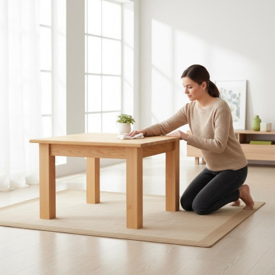 Table basse table en bois Plateau de table en bois massif Table d'appoint Table neuf Tables basses