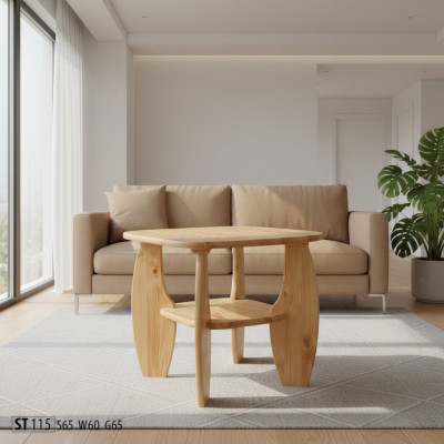 Table basse Canapé Salon Table Tables Table d'appoint Table en bois fait main
