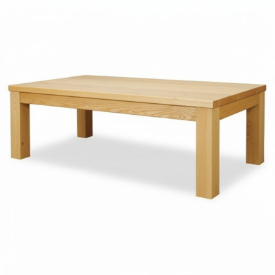Table basse table en bois Bois massif Tables basses plateau Table d'appoint Table 120x60