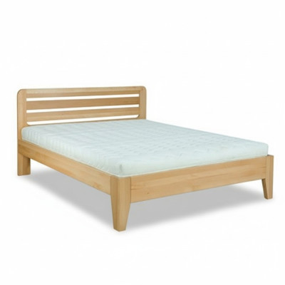 Lit en bois massif 180x200 Lit double Lit en bois massif véritable Lit VollWooden
