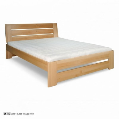 Lit en bois Lit en bois massif Lits Chambre Hôtel 180x200 cm Style Mobilier massif