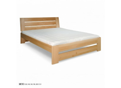 Lit en bois Lit en bois massif Lits Chambre Hôtel 180x200 cm Style Mobilier massif