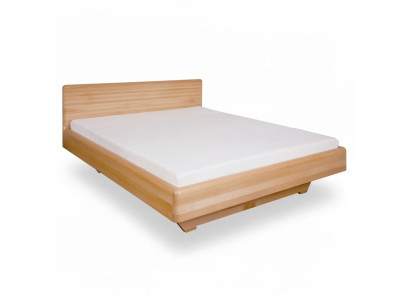 Lit en bois massif 180x200 Lit double Hêtre Massif Lits en bois véritable Plein lit en bois