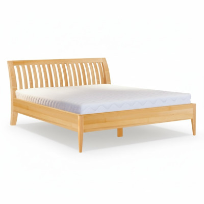 Lit en bois massif chambre à coucher lits 100x200 cm Lit simple Meubles massifs Meubles