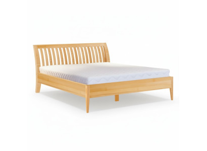 Lit en bois massif chambre à coucher lits 100x200 cm Lit simple Meubles massifs Meubles