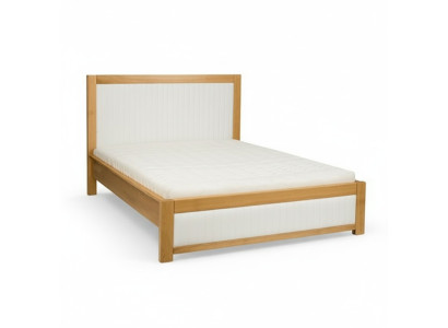 Lits en bois réel Lit en bois Lit double Lit rembourré fabriqué à la main Lit en bois véritable nouveau