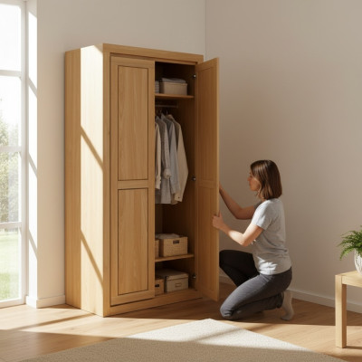 Armoire en bois massif Armoire en bois massif Armoire en hêtre Armoires neuves