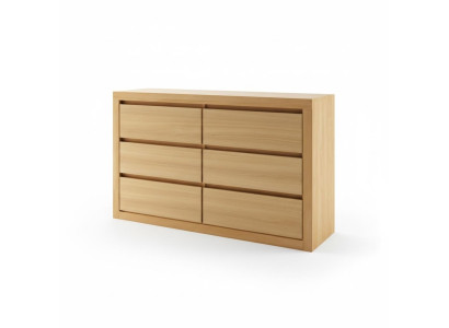 Commode en bois Tiroirs Commode en bois fait main Bois véritable Chambre à coucher Commode neuve