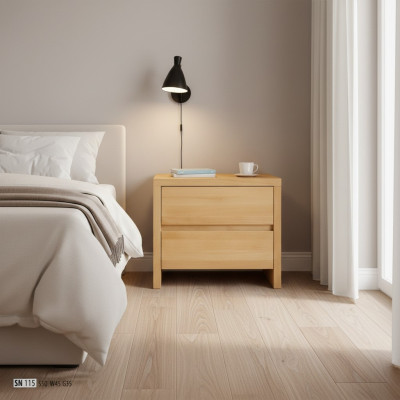 Conception Tables de chevet en bois massif Table de chevet en bois massif Consoles en bois massif