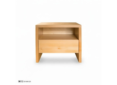 Table de chevet Table de chevet Table de chevet Commode 1 tiroir en bois véritable fait main