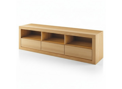 Buffet TV Buffet TV Armoire Salon Armoire en bois massif de fabrication artisanale Armoire en bois