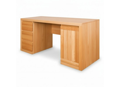 Bureau d'ordinateur Table en hêtre Tables Tables Tables en bois Bureau Mobilier de bureau Bureau