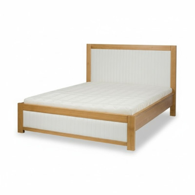 Lit en bois massif Lit double Lits de mariage Hêtre Mobilier de chambre Bois 180x200cm neuf