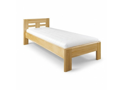 Lits en bois massif Lit en bois Lit double 100x200 cm neuf Lit en bois massif Lit rembourré
