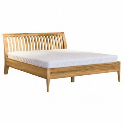 Lit en bois Lit Lit double Bois massif Chambre à coucher Hôtel Lits 180x200cm Chêne neuf