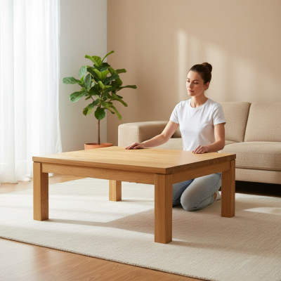 Table basse Table en bois Table en bois massif Tables basses Plateau de table Table d'appoint Table nouvelle