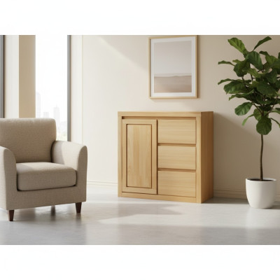 Commode Design Meuble TV Buffet Buffet Armoire en Bois Massif Commode Buffets