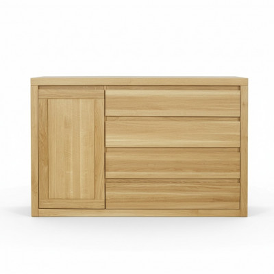 Bahut Commode Bois massif Armoires Bois massif 140x90cm Commodes Armoire Chêne