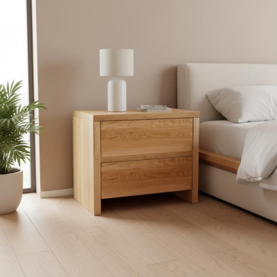 Table de chevet en bois Tables de chevet Consoles Nuages Style maison de campagne Consoles en chêne